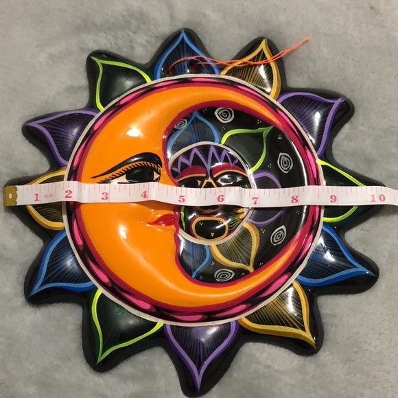 1/2 sun 1/2 moon handmade - Picture 4 of 4